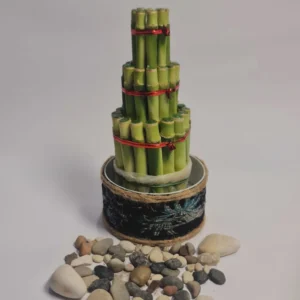 Lucky Bamboo Type Mini Pagoda