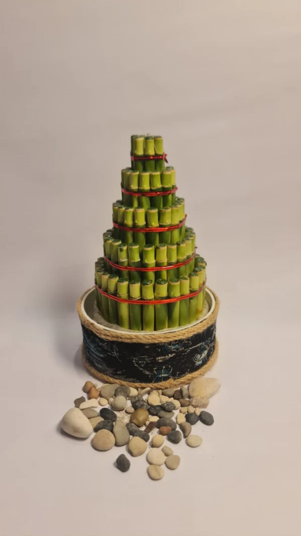 Lucky Bamboo Type Pagoda